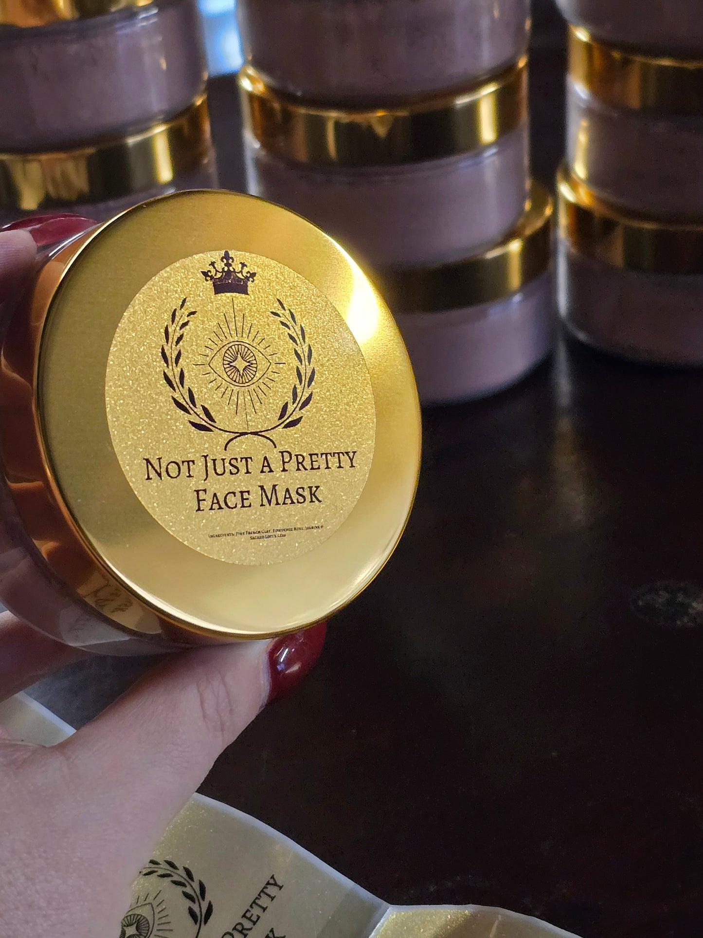 Not Just A Pretty Face Mask