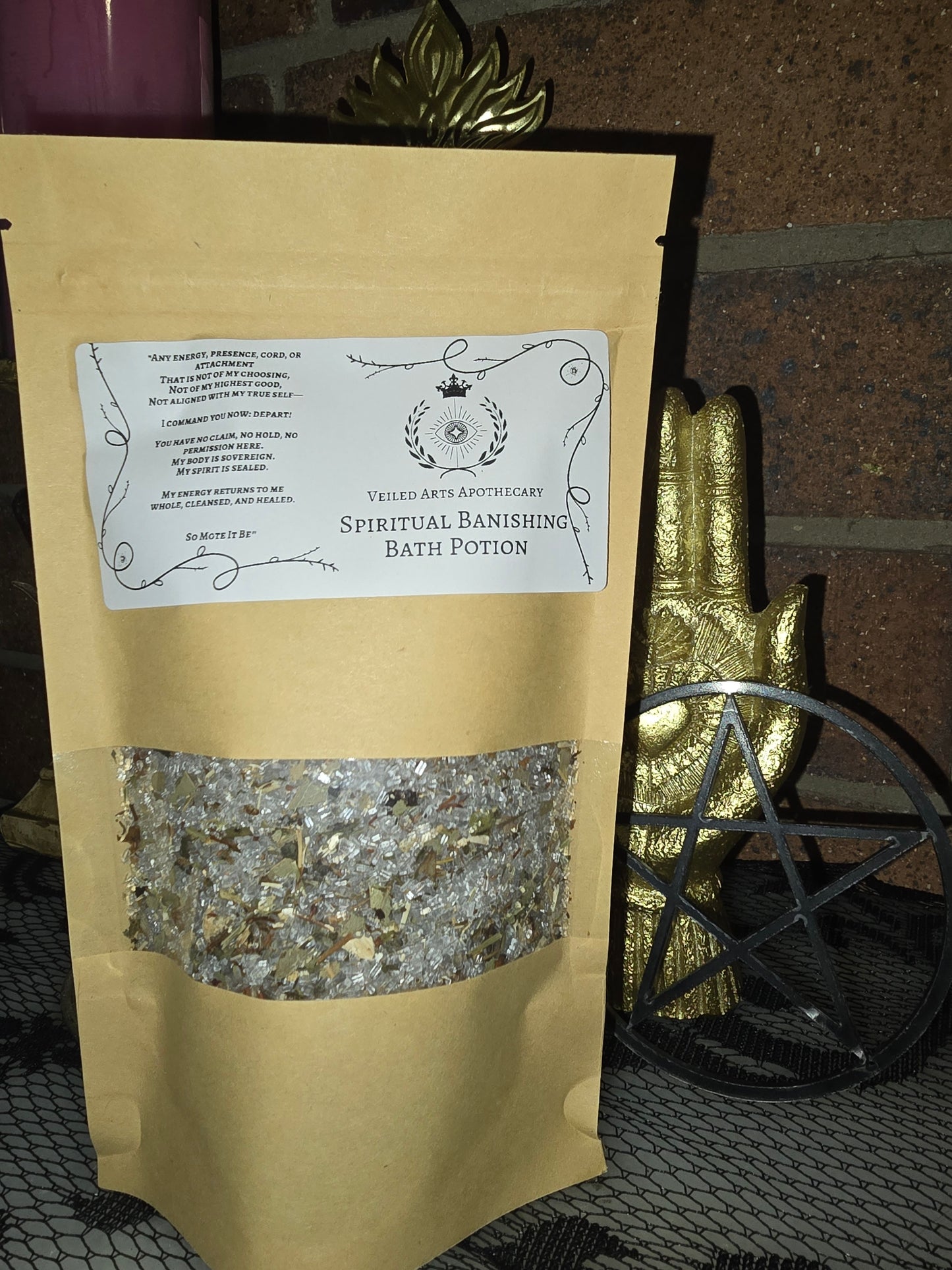Spiritual Banishment Bath Potion